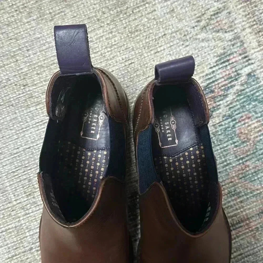 Ted Baker Camroon Leather Chelsea Boots Men’s Sz 40.5 (US 7.5) - Picture 8 of 11